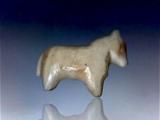 Native American Zuni Carved Shell Blind Horse Fetish By Saul Yuselew (d.) picture