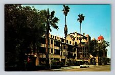 Riverside CA-California, Mission Inn Entrance, Advertising Vintage Postcard picture