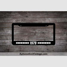 1979 Car Year License Plate Frame picture