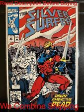 BARGAIN BOOKS ($5 MIN PURCHASE) Silver Surfer #63 (1992 Marvel) FreeCombineShip picture