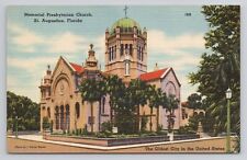 Postcard Memorial Presbyterian Church St Augustine Florida picture
