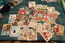 Vintage Valentines And Greeting Cards -  Lot Of 36 - Good  Condition picture