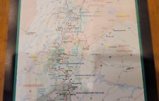 Appalachian Trail Map- LARGE- Full Trail- Maine to Georgia- NEW 48X 10
