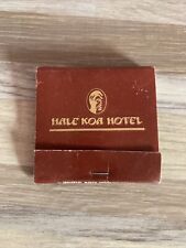 Vintage Matchbook: Hale Kia Hotel Armed Forces Recreation Center In Waikiki picture