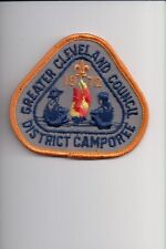 1972 Greater Cleveland Council District Camporee patch picture