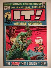 Supernatural Thrillers #1 Featuring IT  FN-/5.5, Steranko Cover, Sturgeon Story picture