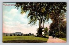 Huntington MA-Massachusetts, Main Street To Goss Heights, Vintage Postcard picture