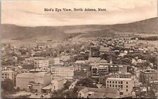 Aerial View North Adams MA Undivided Back Vintage Postcard T56 picture