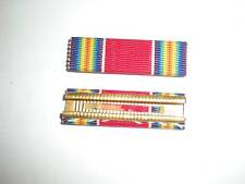 1950'S US ARMY WWII VICTORY MEDAL RIBBON -CRIMPED BACK picture
