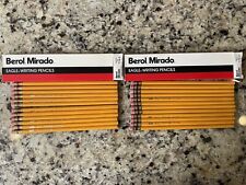 Berol Mirado Eagle Pencils, Med Soft, 174-2 Unsharpened Lot Of 2 - 23 Pencils picture