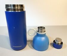 NEW Starbucks Double Wall Stainless Steel Water Bottle Coffee Cup Thermos RARE picture