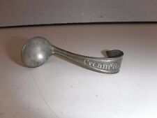 Vintage Cream Top Milk Bottle Metal Spoon  1924/1925 Patent Curved Handle picture