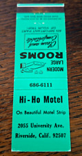 Vintage Matchbook: Hi-Ho Motel, Riverside, CA picture