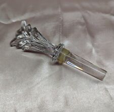 Vintage Crystal ART DECO  Walther-Glas Wine Bottle Decanter Stopper picture