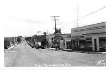 Soap Lake WA~Main Street~Lakeside Hotel~H&N Cafe~Mildreds Beauty Salon~1940 RPPC picture