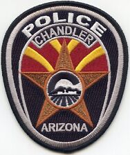 CHANDLER ARIZONA new center seal POLICE PATCH picture