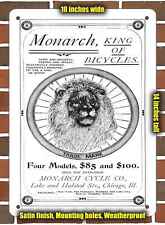 Metal Sign - 1895 Monarch Bicycles- 10x14 inches picture