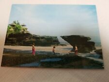 Postcard Indonesia Tanah Lot Beach Bali unposted  picture