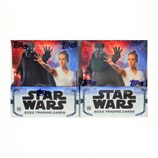 2022 TOPPS FINEST STAR WARS HOBBY BOX FACTORY SEALED NEW (1)  picture