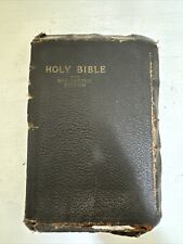 Antique 1907 Red Letter Edition Holy Bible  picture