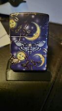 Butterfly Skull Space Moon 540 Zippo picture