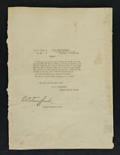 1865 antique CIVIL WAR SPEC ORDER 81st ill inf vol JACK KING MUSTERED OUT jun8 picture