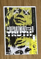 THE DEPARTMENT OF TRUTH #1 (IMAGE COMICS 2021) SIXTH PRINT VARIANT picture
