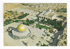 Vintage Postcard Sky View of the Dome of the Rock Jerusalem West Bank UNP picture