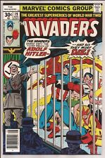 Invaders #19 NM- 9.2 OW (1975 1st Series) 1st app (cameo) of Union Jack II (1) picture