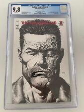 Walking Dead Deluxe #6 Red Foil Sketch Edition Variant CGC 9.8 Comic graded Slab picture