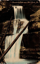 Breakneck Falls, New Castle, Pennsylvania 1912 - Postcard picture