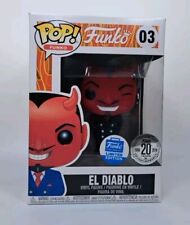 Funko Pop El Diablo (Black Suit) #03 Funko Shop Exclusive Mint W/ Pop Protector picture