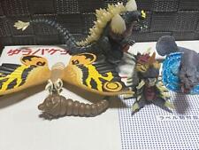 Godzilla Soft vinyl figure lot set 5 Mothra Larva Battler Space Godzilla   picture