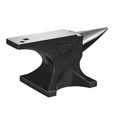 Single Horn Anvil, 66Lbs Cast Steel Anvil, High Hardness Rugged Round Horn picture