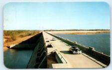 BOYDTON, VA Virginia~ JOHN KERR DAM & Reservoir 1957 Mecklenburg County Postcard picture