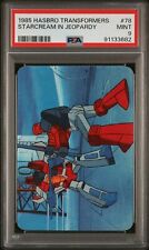 1985 Hasbro Transformers #78 Starscream in Jeopardy PSA 9 picture