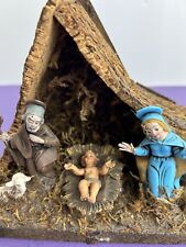 1950’s Vintage 5 Piece Baby Jesus Nativity Manger, So Beautiful🙏🏻🙏🏻🙏🏻 picture