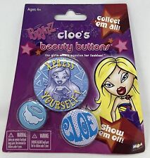 Bratz Cloe Pins  Beauty Buttons 2004 NEW picture