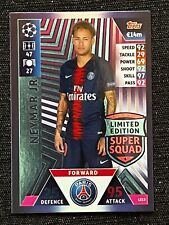 CARD TOPPS MATCH ATTAX 2018/2019 LIMITED EDITION SUPER SQUAD NEYMAR JR # LE13 picture
