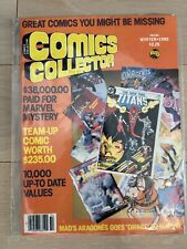 Comics Collector Winter 1985 The New Teen TItans #1 Cover Collectible picture