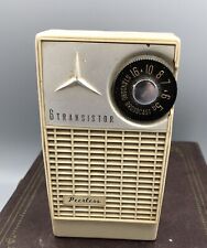 Peerless Transistor Radio  Model 625 Battery Static Audible Vintage picture