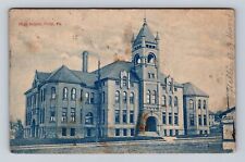 Corry PA-Pennsylvania, High School, Antique, Vintage c1966 Souvenir Postcard picture