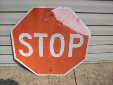 #16) Genuine Authentic Used Street Sign - STOP picture