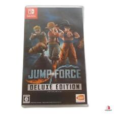 JUMP FORCE Deluxe Edition Nintendo Switch Japanese/English Used 
