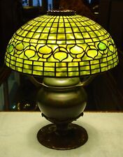 Fine antique Tiffany Studios lamp in Vine Border (Acorn) pattern-----15932 picture