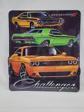 Dodge Challenger Metal Sign RT Man Cave Garage 12” x 13” picture