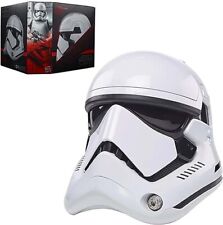 FIRST ORDER STORMTROOPER ELECTRONIC HELMET Star Wars The Black Series Disney New picture