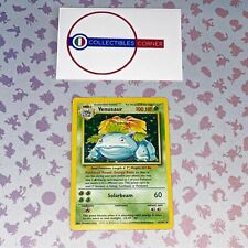 Pokemon Venusaur Card 15/102 ENG Edition Base Set Rare Holo Wotc Foil Old picture