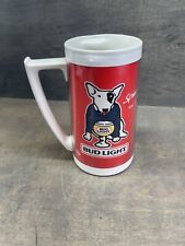 Vintage 1980's Spuds Mackenzie Bud Light Thermo Serv Mug Cup picture