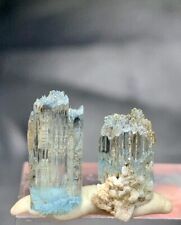 8 Cts Etched Aquamarine Crystal Lot from Skardu Pakistan picture